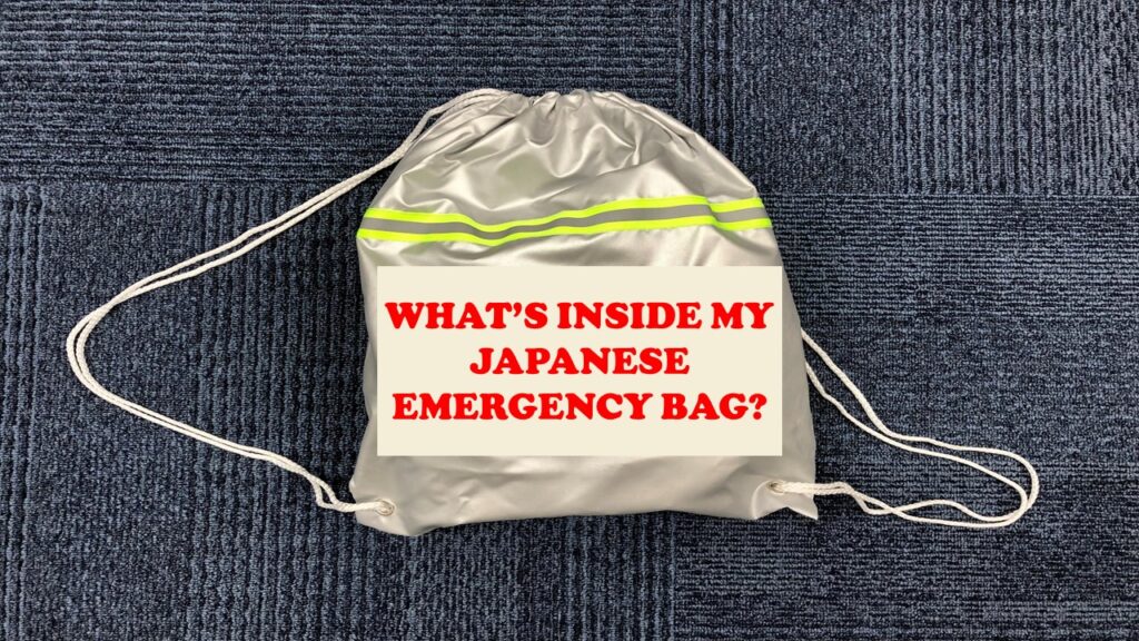 Japanese Emergency Backpacks: What’s Inside And Other Important Information