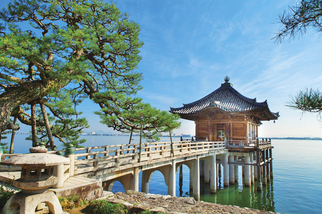 Ukimido Lake Biwa Floating Temple